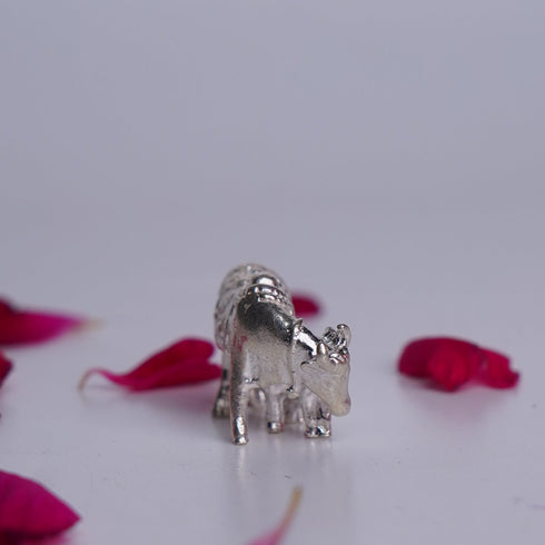 Pure Silver Cow And Calf 13g